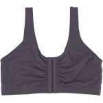 Grey Post Surgery Front Closure Bra